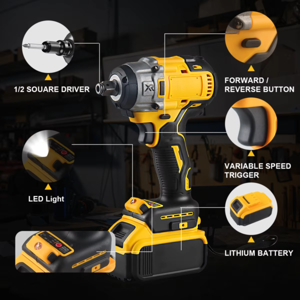 WOZOBUY 21V MAX Cordless Drill – Image 5